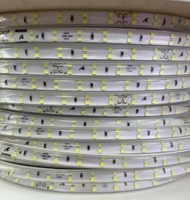 220V- 2835- 120 lamp double row lens model 20 cm cut